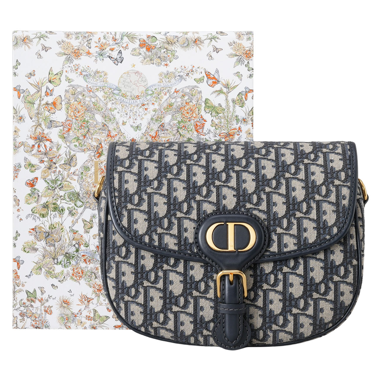 CHRISTIAN DIOR(USED)디올 오블리크 바비백 미듐 260